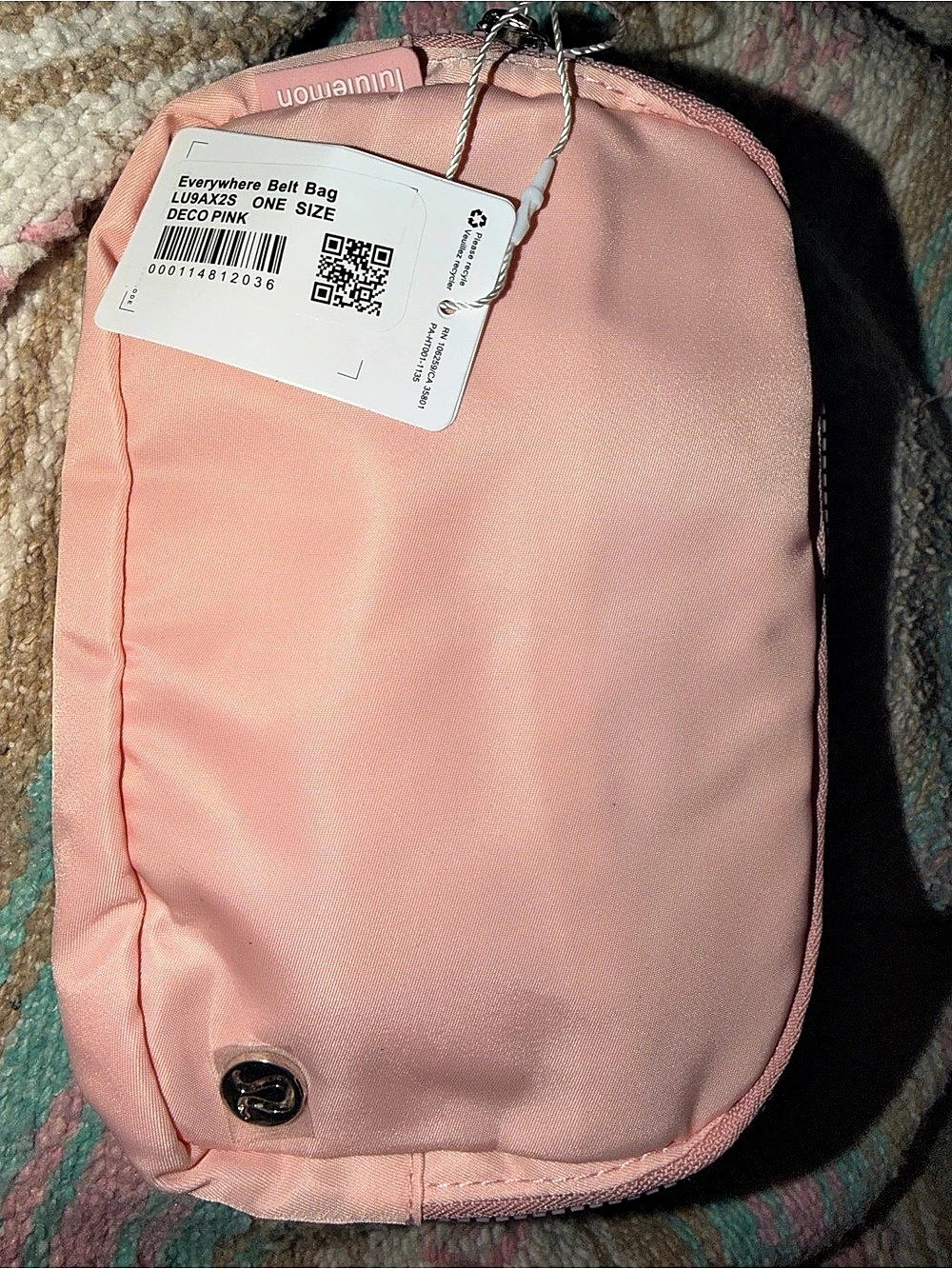 lululemon Everywhere Belt Bag Pink NWT Belt Bag